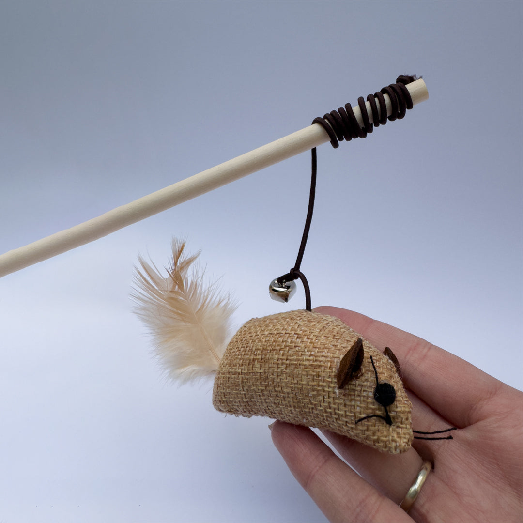 Palito de Madera con Peluche